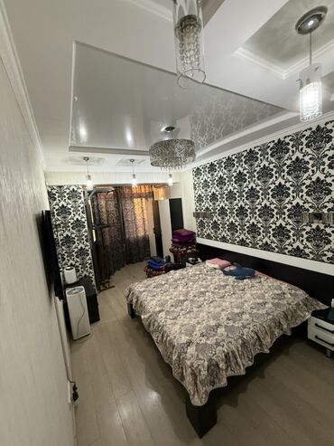 Спальные гарнитуры: Спальный гарнитур, Двуспальная кровать, цвет - Черный — 4