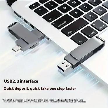 Hard diskovi, eksterni diskovi: Ultra brzi USB fleš drajv sa dvostrukim interfejsom - C/USB. Opis — 7