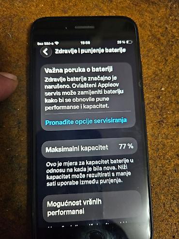 Apple iPhone: Apple iPhone SE (2. generacija) – Crni /Telefon je potpuno ispravan — 8