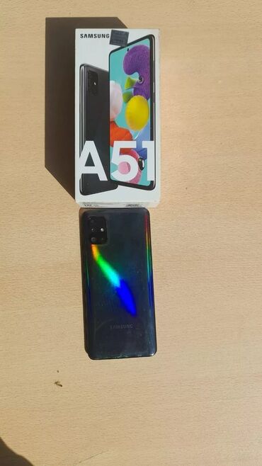 irşad samsung a51: Samsung Galaxy A51, 128 GB, rəng - Göy, Barmaq izi, İki sim kartlı, Face ID