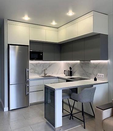 Посуточная аренда квартир: 1 комната, Душевая кабина, Постельное белье, Кондиционер — 9