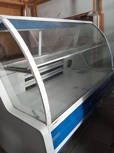 Soyuducu avadanlığı: Soyuduculu vitrin (market/kafe üçün) - Ön hissəsi qabarıq şüşəli — 1