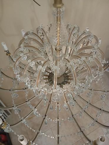 Çilçıraqlar: Çılçıraq, 10 və daha çox lampa, Xrustal — 3
