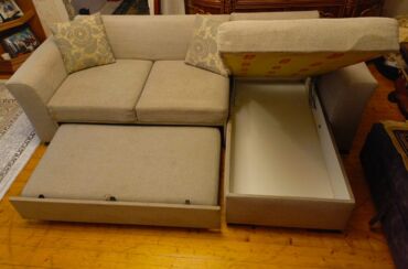 Divan və kreslo dəstləri: İşlənmiş, Künc divan, Divan, Bazalı, Açılan — 11