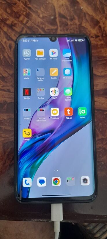 xiaomi redmi note 10 pro max qiymeti: Xiaomi Redmi Note 10 Lite, 64 GB, rəng - Göy, 
 Sensor, Barmaq izi, İki sim kartlı