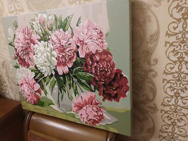 Şəkillər, tablolar: Kətan uzərində cəkilibəl ısiakril boya, 50/40 Холст, акриловые — 13