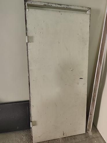Metall qapı paneli və çərçivəsi - Material: polad/metal konstruksiya