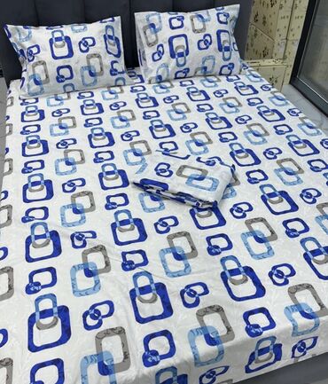 Комплекты постельного белья: Постельное бельё, 100% хлопок, Туркмения, постельное бельё — 41