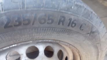 r18 22555: Колеса в сборе 235 / 65 / R 16, Б/у, Комплект, Легкий коммерческий транспорт (C/LT), Железные, отверстий - 5 — 7