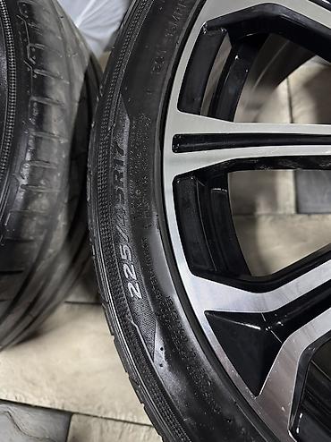 5 110: Продаются масло диски 17R вместе с жирными шинами Hankook 225/45/17 — 4