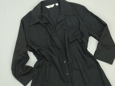 długie spódnice czarne w kwiaty: Shirt, Next, M (EU 38), condition - Good