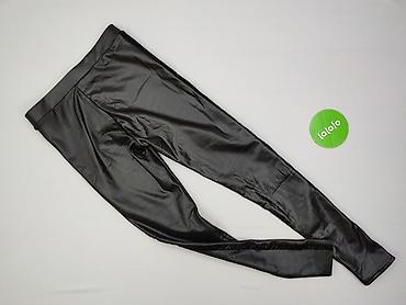 getry z zapiętkami: Legginsy Ze skóry ekologicznej damskie, rozmiar S — 4