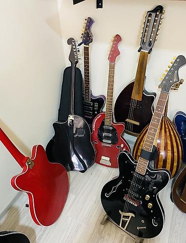 Elektro gitaralar: Tonika “Tornado” yarım-hollow elektrik gitara - Korpus: yarım-hollow — 46