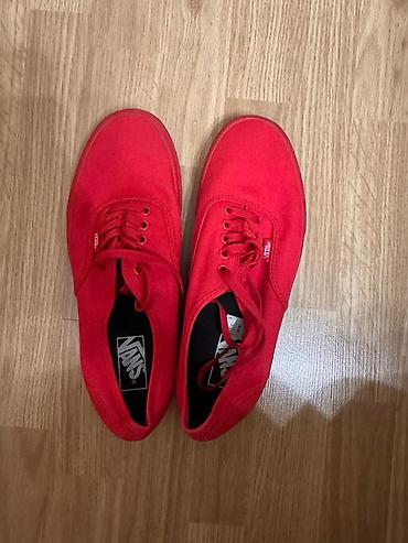 вулкани: Мужские кроссовки, 42, Vans, Новый, цвет - Красный — 1