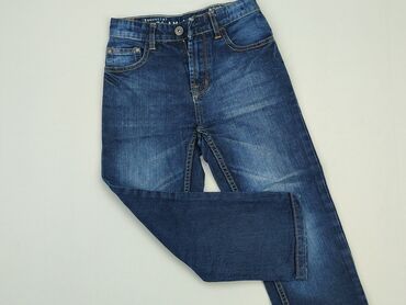 spodnie jeansy mom fit: Jeans, 7 years, 122, condition - Very good