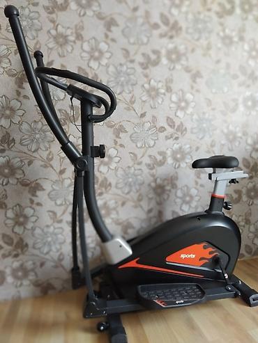 İdman və istirahət: Elliptik velotrenajor – “Sports” dizaynlı, universal ev fitnes — 1