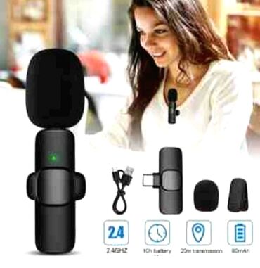 Mikrofonlar: Yeni Simsiz (Bluetooth) Mikrofon Ünvandan götürmə — 27
