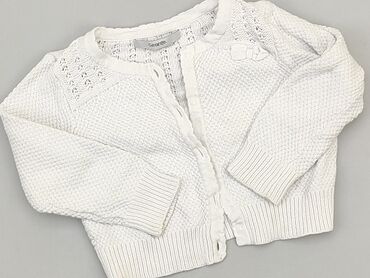 biała sukienka letnia długa: Cardigan, George, 0-3 months, condition - Fair