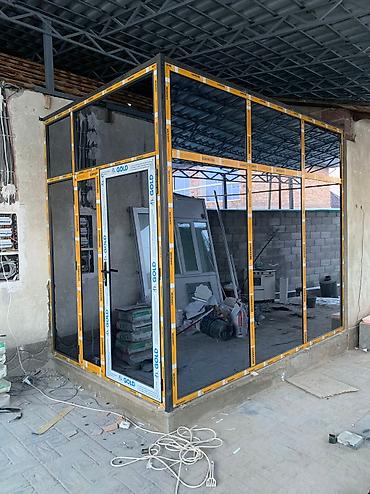 Готовые деревянные окна: Окна двери витражи балкон пластиковые Алюминиевые окна двери — 15