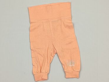 spódniczka pomarańczowa: Spodnie dresowe, Lupilu, 0-3 m, stan - Zadowalający