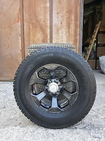 daewoo l: Колеса в сборе 265 / 70 / R 16, Зима, Б/у, Комплект, Внедорожные (АТ/МТ), Литые, отверстий - 6 — 1