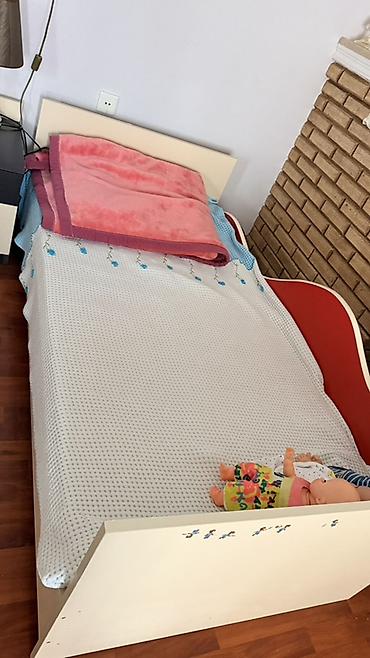 Uşaq çarpayısı – “maşın” dizaynlı - Material: Laminat/MDFlam