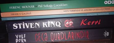 Bədii ədəbiyyat: HƏR JANRDAN YENİ VƏ İKİNCİ ƏL KİTABLAR UYĞUN QİYMƏTDƏ. ✨🪅 📬 BÖLGƏLƏRƏ -da lalafo.az — 5 Bədii ədəbiyyat: HƏR JANRDAN YENİ VƏ İKİNCİ ƏL KİTABLAR UYĞUN QİYMƏTDƏ. ✨🪅 📬 BÖLGƏLƏRƏ — 5