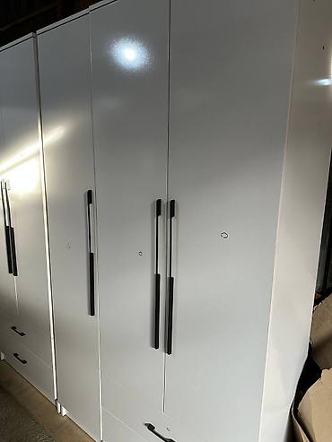 Шкафы для одежды: Шкаф для одежды, Новый, Прямой, ЛДСП — 3