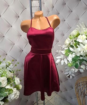 Haljine: ❤️❤️ satenske haljinice koje se pertlaju pozadi. 3000❤️❤️ — 12