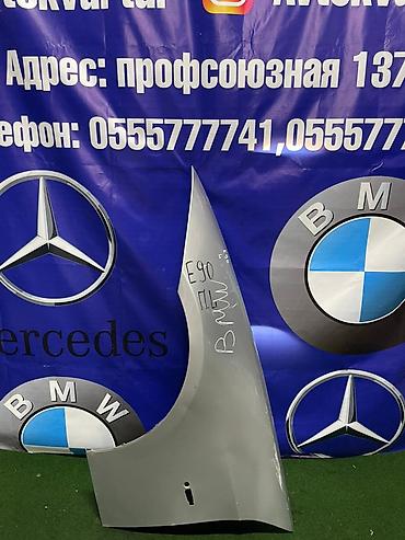 крыло е46: Крыло Переднее левое BMW, 2007 г., Б/у, Оригинал — 1