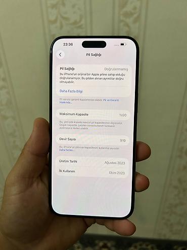 Apple iPhone: IPhone 15 Pro Max, 256 GB -da lalafo.az — 6 Apple iPhone: IPhone 15 Pro Max, 256 GB — 6