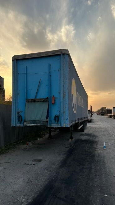 спринтер дубль кабина 2 7: Прицеп, DAF, Тентованный, от 12 т, Б/у