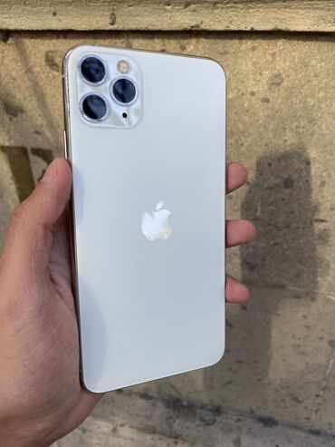 Apple iPhone: IPhone 11 Pro Max, 64 GB, Matte Silver, Zəmanət, Simsiz şarj, Face ID -da lalafo.az — 1 Apple iPhone: IPhone 11 Pro Max, 64 GB, Matte Silver, Zəmanət, Simsiz şarj, Face ID — 1