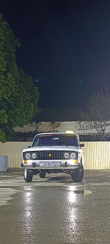 195 50 16: VAZ 2106 – klassik sedan, ağ rəngli, 4 qapı, arxa ötürücülü. Əsas — 4