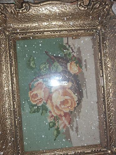 Slike i ramovi: Zbirka zidnih umetničkih radova – 4 kom - Ručno rađen goblen u — 4