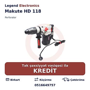 cekic 2018 cekic 2018: Elan başlığı: Perforator Makute HD 118 Elan mətni: Legend Electronics — 1