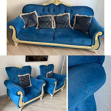 Divan kreslo dest 150₼ .Divanin qolunda balaca yamagi var basqada lalafo.az -da Divan kreslo dest 150₼ .Divanin qolunda balaca yamagi var basqada