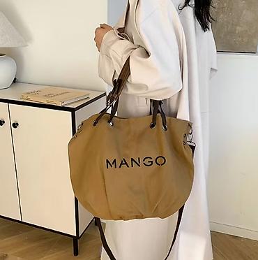 mango сумка: Шоппер, Новый, Материал: Канвас, Женские — 5