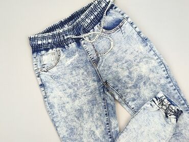 jeansy do kostek damskie: Jeans for women, Miss RJ, size S (EU 36)