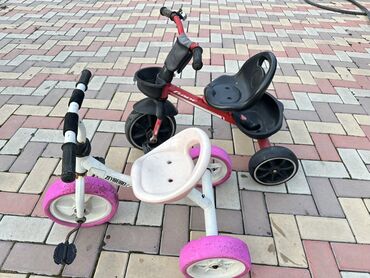 охотничий кастюм: Балдар үчүн велосипед, 3 дөңгөлөктүү, 1 - 3 жаш