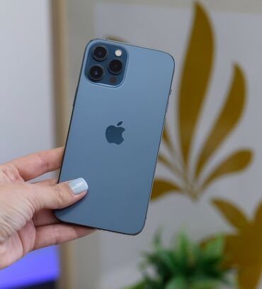 айфон 13 про макс: IPhone 12 Pro Max, 128 ГБ, Pacific Blue, Беспроводная зарядка, С документами
