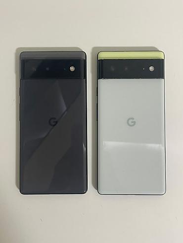 Google: Google Pixel 6, Б/у, 128 ГБ, цвет - Черный, 1 SIM, eSIM — 1