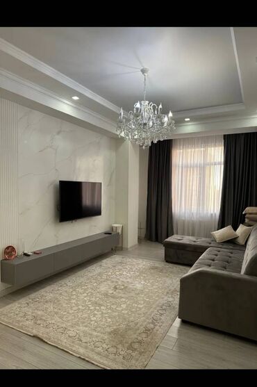 недостроенные дома в бишкеке: 2 комнаты, 65 м², Элитка, 7 этаж, Евроремонт