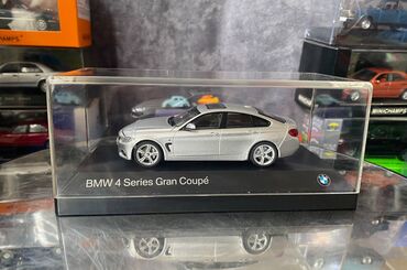 Avtomobil modelləri: Коллекционная модель BMW 4 series F36 Gran Coupe silver 2014 Dealer — 5