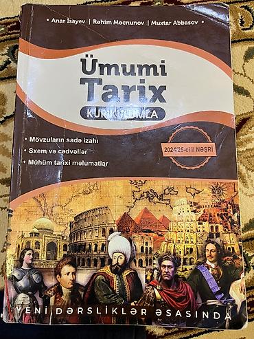 Məhsul: “Ümumi Tarix – Kurikulumla” dərs vəsaiti (2024/25-ci il nəşri) lalafo.az -da Məhsul: “Ümumi Tarix – Kurikulumla” dərs vəsaiti (2024/25-ci il nəşri)