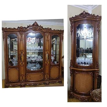 siyirmeli skaf: - Material: massiv ağac və MDF kombinasiya, zəngin oymalar və — 1