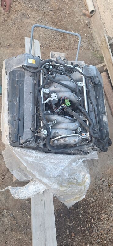 Двигатели, моторы и ГБЦ: Бензиновый мотор 1997 г., 4.2 л, Б/у, Оригинал, Германия — 4