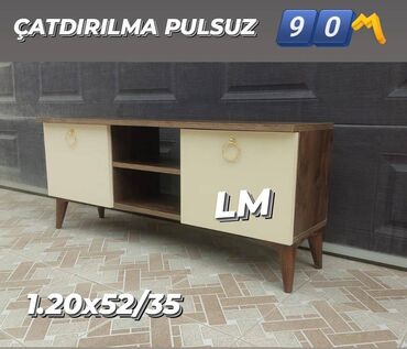 Çarpayılar: TV STEND / TV altı Yeni və sifarişlə. Qiymət : 90₼ Ölçü 