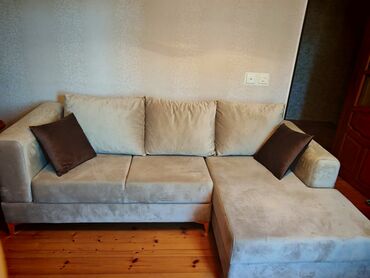 Kreslolar: Künc divan, Yeni, Bazalı, Vеlur parça