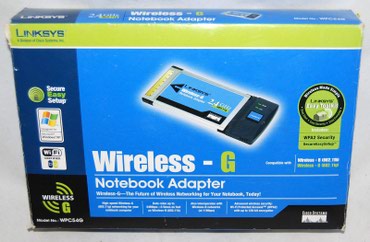 адаптор: Адаптер WiFi LINKSYS WPC54G Сетевая карта Cisco Linksys Wireless